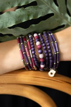 Aarikka Herkkä-rannekoru tummanliila