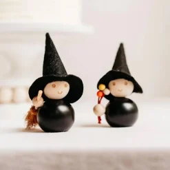 Aarikka koriste Noita musta