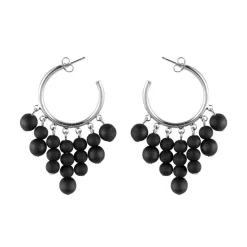 Aarikka korvakoru Gisella musta