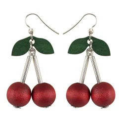 Aarikka korvakorut Kirsikka