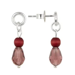 Aarikka korvakorut Lasipisara