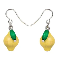 Aarikka korvakorut Sitruuna