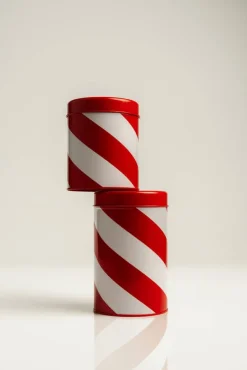 Aarikka peltipurkki Riemuraita S punainen