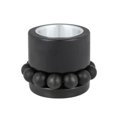 Aarikka Prinsessa kynttilänjalka musta