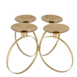 Aarikka Pöytälukki kynttilänjalka messinki