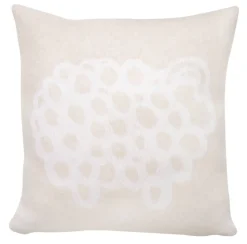 Aarikka tyynynpäällinen Pässi 43 cm beige/valkoinen