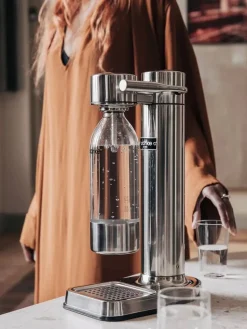 Aarke hiilihapotuslaite Carbonator III, polished steel