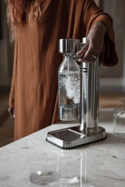 Aarke hiilihapotuslaite Carbonator III, polished steel