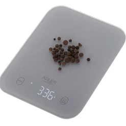 Adler keittiövaaka harmaa