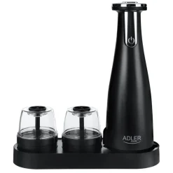 Adler suola- ja pippurimylly elektroninen musta