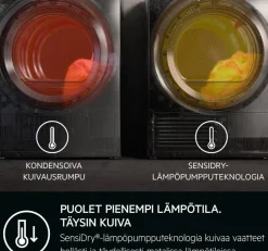 Aeg kuivausrumpu TR832J84F 8 kg kondensoiva