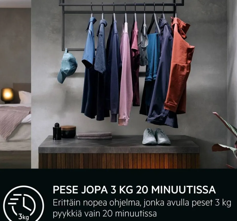 Aeg pesukone LR834T86N PowerCare 8 kg