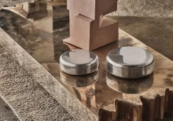 Alessi Extra Ordinary Texture säilytyspurkki 3,1 L  teräs