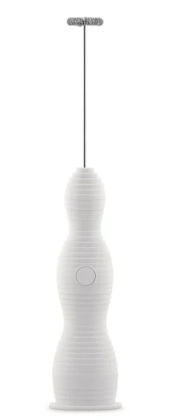 Alessi Pulcina maidonvaahdotin valkoinen