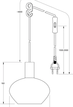 Aneta Lighting Bell Ikkunavalaisin mattamessinki/savulasi
