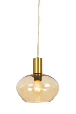 Aneta Lighting ikkunavalaisin Bell mattamessinki/meripihka