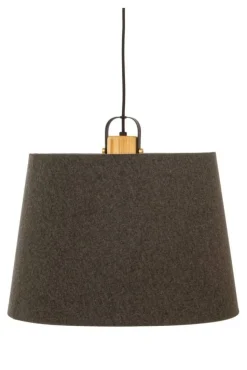 Aneta Lighting kattovalaisin Geilo 45 musta/harmaa/puu