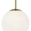 Aneta Lighting kattovalaisin Opal ø 30 cm mattamessinki