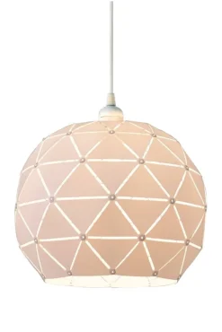 Aneta Lighting kattovalaisin Lattice 30 cm valkoinen