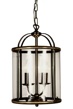 Aneta Lighting kattovalaisin Budgie ø 23 cm antiikki