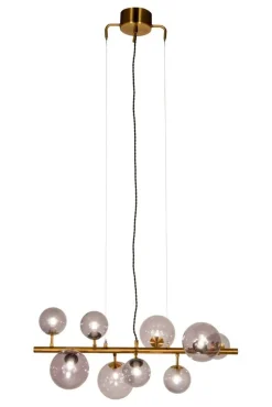 Aneta Lighting kattovalaisin Molekyl 9-os antiikki/savunharmaa