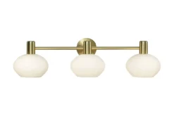 Aneta Lighting kylpyhuoneen seinävalaisin Elba 3-osainen mat