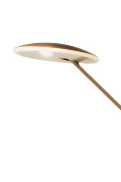 Aneta Lighting lattiavalaisin Cadiz upplight musta/mattamessinki LED