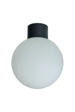 Aneta Lighting plafondi ulkovalaisin Saltvik musta/valkoinen