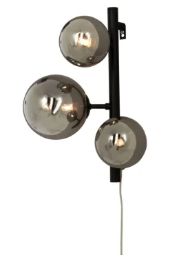 Aneta Lighting seinävalaisin Molekyl musta