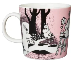 Arabia Muumi muki Rakkaus 0,3 L vaaleanpunainen