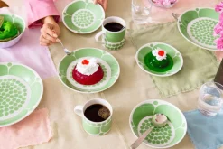 Arabia Sunnuntai lautanen ovaali 25 cm vihreä