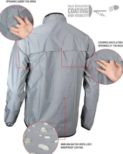 Avento heijastava takki miehille S