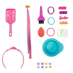 Barbie kampauspää Neon Rainbow Deluxe