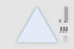 Bent katossetti valkoinen/v.sininen