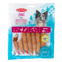 Best Friend Kebab 3in1 kana&porkkana 12 cm 7 kpl 160 g