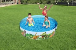 Bestway Dinosaurus rulla-allas Ø 183 cm