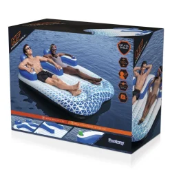 Bestway kelluntalautta Hydro-Force Indigo W Double Lounge 183x176 cm