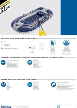 Bestway kumivenesetti Hydro-Force Treck X3