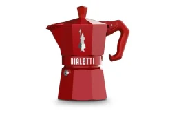 Bialetti espressokeitin 3 k. Moka Exclusive punainen