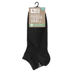 Black Horse varrettomat sukat 2pack D019