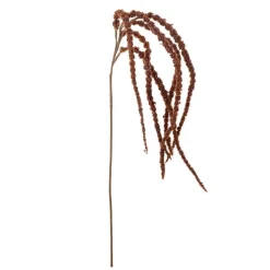 Bloomingville koristeoksa Foxtail punaruskea