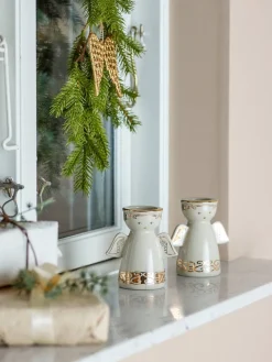 Bloomingville kynttilälyhty Faella valkoinen 2 kpl