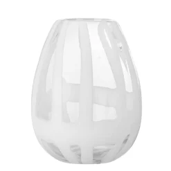 Bloomingville maljakko Cosmin valkoinen