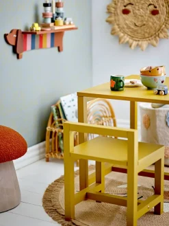 Bloomingville Mini astiasto Fenix ruskea