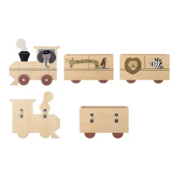 Bloomingville Mini hylly Mallen nature