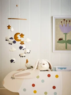 Bloomingville Mini mobile Dolly valkoinen