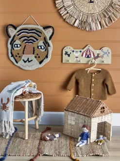 Bloomingville Mini naulakko Miou ruskea