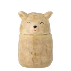 Bloomingville Mini purkki Puk kannella ruskea