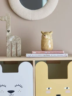 Bloomingville Mini purkki Puk kannella ruskea