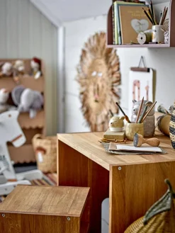 Bloomingville Mini purkki Puk kannella ruskea